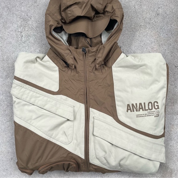 Analog Burton 2000s VNTG MP3 Headphones Music - multipocket snow jacket - XL - Picture 12 of 12